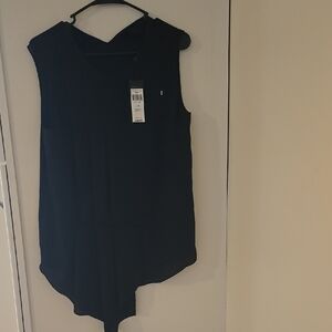 BCBG Maxazria Black Sleeveless Top